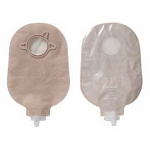 New Image 2-Piece Urostomy Pouch 2-1/4", Transparent