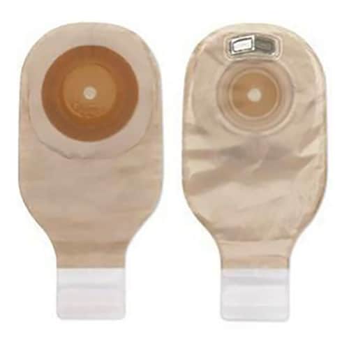 Premier Convex Flextend Drain Pouch wtih Tape Boarder 1-1/2", Transparent, Cut-to-Fit with Filter, Lock N Roll