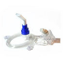 Sidestream High-Efficiency Nebulizer with 7' U-Connect-It Tubing, Baffled Tee Adapter, Mouthpiece and 6" Flextube