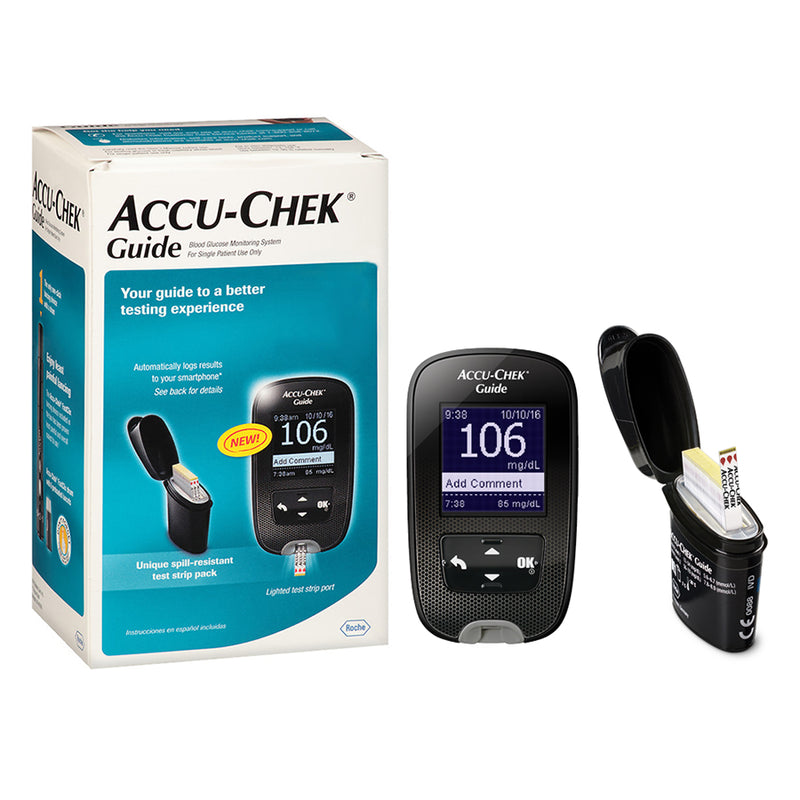 Accu-Chek Guide Diabetes Meter for Diabetic Blood Glucose Monitoring (Meter  Only)