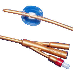 Dover 2-Way Silicone Foley Catheter 24 Fr 5 cc