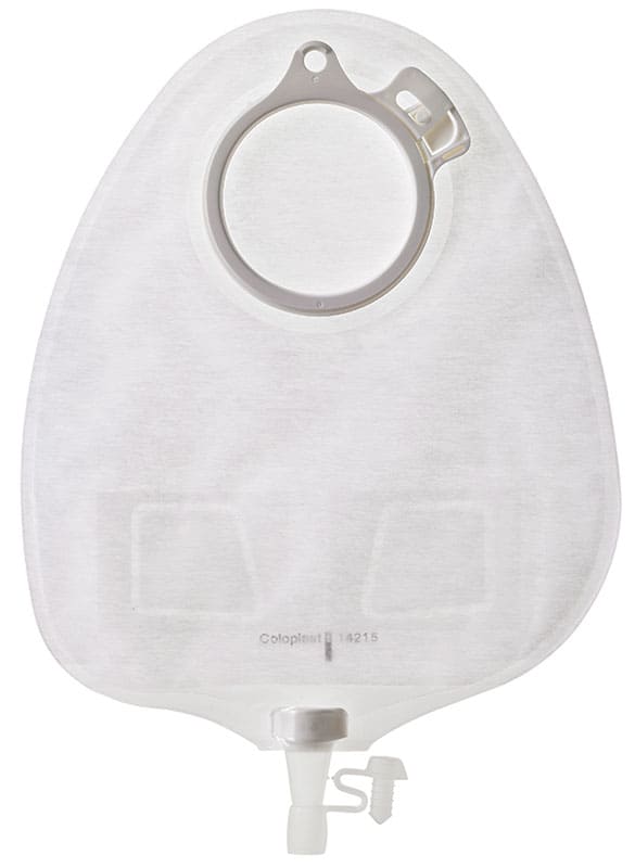 Assura 2-Piece Urostomy Pouch 3/8" - 1-3/4", Opaque