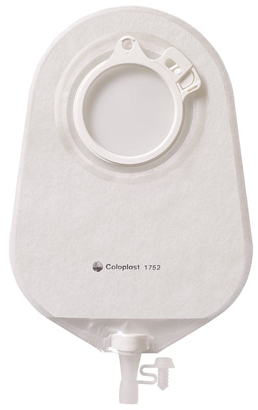 Assura 2-Piece Standard Urostomy Pouch 1/2" - 1-1/2", Opaque