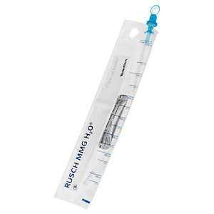 Rusch MMG H2O Intermittent Catheter Closed System with 0.9% Saline Pouch, 14 Fr