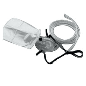 Elongated Partial Rebreathing Oxygen Mask, Each