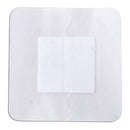 ReliaMed Sterile Composite Barrier Transparent Thin Film Dressing with a Non-Adherent Island Pad  4" x 4" with a 2" x 2" Pad