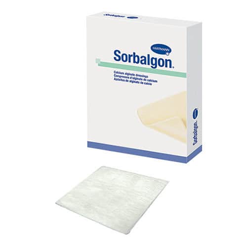 Sorbalgon Calcium Alginate Dressing, 2" x 2"