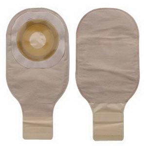 Premier 1-Piece Drainable Pouch Precut 1" with Flextend Barrier, Beige