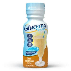 Glucerna Shake Butter Pecan Retail 8oz. Bottle