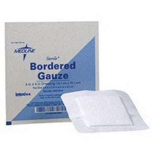 Sterile Bordered Gauze 6" x 6"