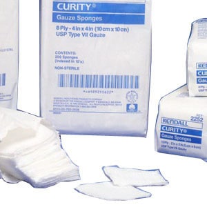 Curity Nonsterile Gauze Sponge 4" x 8"